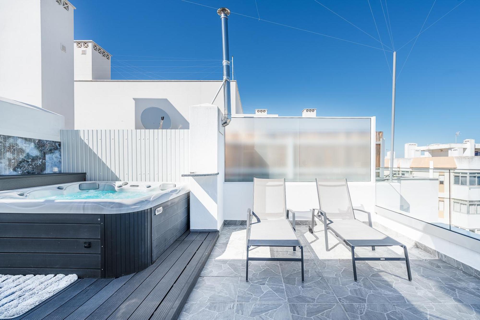 New Luxury Penthouse Beachfront In The Algarve Armação de Pêra 외부 사진